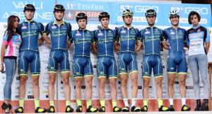 Team Ballerini - la squadra al via del Giro delle Valli Aretine