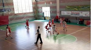 Una foto della gara degli Under 13 contro il Pistoia Basket