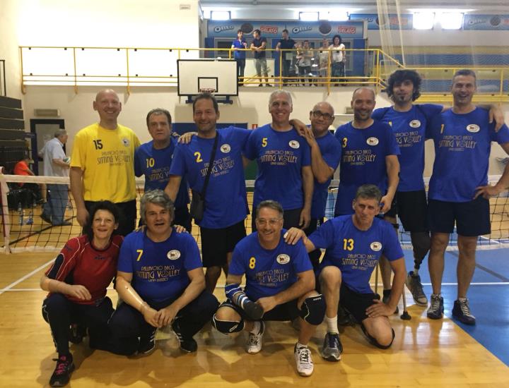 Storico esordio a Roma per il Sitting Volley Pallavolo Ponte Buggianese al campionato italiano