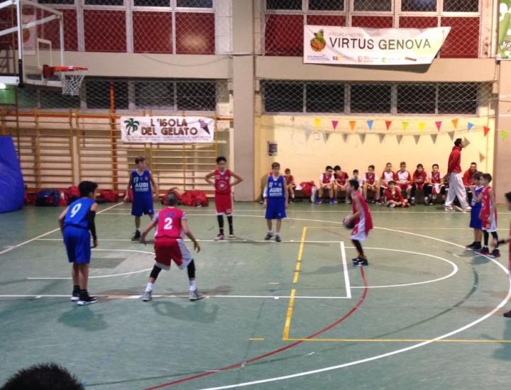 Torneo Basket al Pesto di Genova per gli Esordienti Shoemakers.
