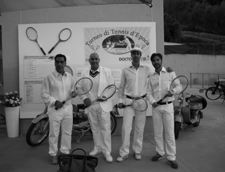Buon inizio del Torneo d'epoca al Rio Tennis Club