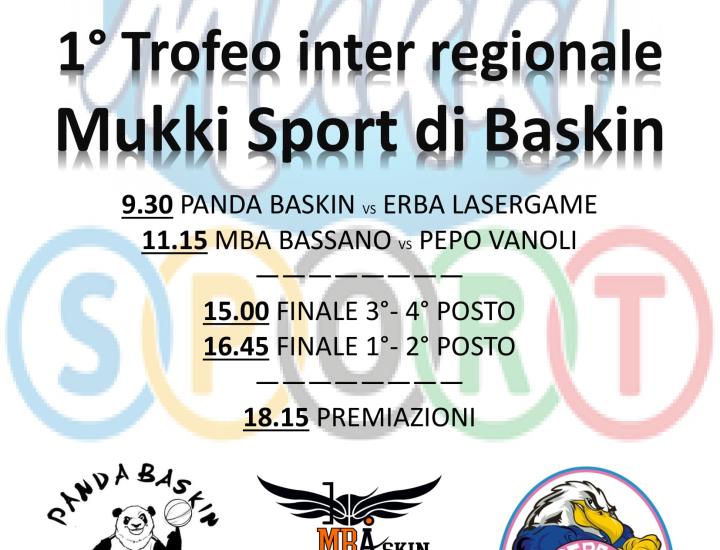 Domenica 27 maggio il Primo torneo Inter regionale Mukki Sport di Baskin