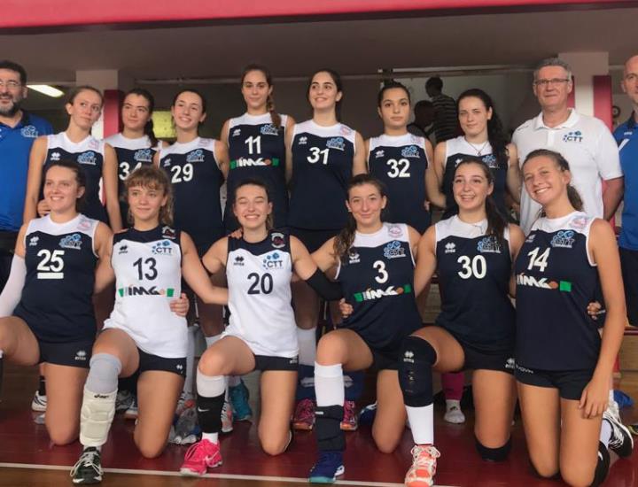 Ctt Monsummano volley femminile, la Serie D/Under 18 perde a Seravezza ma vince nel campionato giovanile
