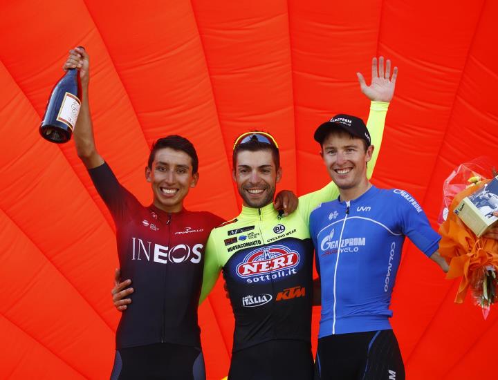 Giro della Toscana: Bernal è super, Visconti trionfa