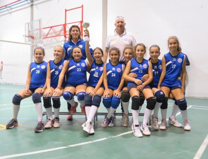 La nuova Under 12 della Pallavolo Monsummano si fa onore al terzo torneo Città di Pescia