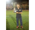Mister Antonio Scocca con la coppa