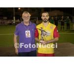 Miglior giocatore del torneo Damiano Pacca con Silvio Sorini (Foto Nucci)