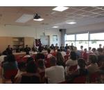 Un momento della conferenza stampa