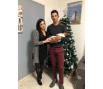 Pierpaolo con la moglie Giusy ed il piccolo Andrea