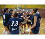 La formazione di Scandicci durante un time-out