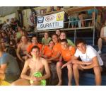 Alcuni atleti dei Nuoto Valdinievole ai campionati regionali di Firenze