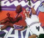 Reggie Slater contro German Scarone all'All Star Game stagione '99/00