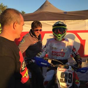 Manuel Iacopi al Trofeo Nazionale Motocross di Acerra