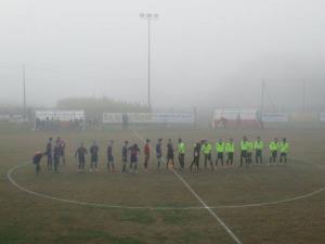 Le 2 squadre in campo.