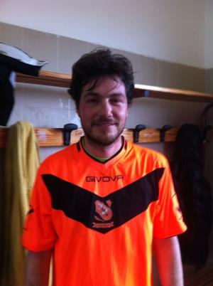 Michael Moretti, autore del gol vittoria contro il Monte San Quirico