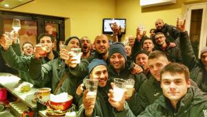 La squadra festeggia comunque una bellissima stagione