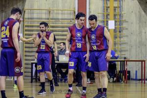 La Gioielleria Mancini durante gara 3 di play off dello scorso anno (Foto Daniele Lenzi)