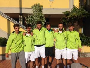 La squadra dello Sporting Club Montecatini 