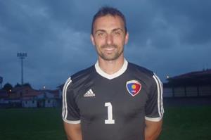 L'esperto portiere amaranto Gabriele Del Papa