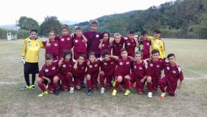 La formazione Esordienti A 2004 Giovani Granata Monsummano