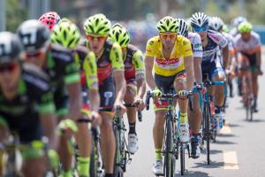 Rafael Andriato - Wilier-Southeast con la maglia di Leader