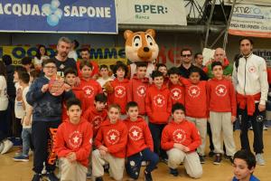 Nella foto : 8° posto degli Aquilotti Shoemakers al 13° Torneo di Pasqua Aprilia 2016