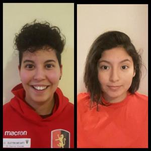 Le due new entry Latallati (a sinistra) e Schirley Rojas Vilcarano