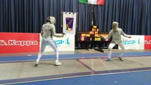 Un momento della finale femminile