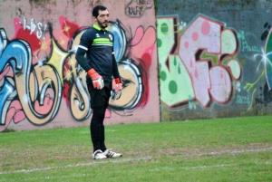 Il portiere Andrea Doretti, autore di un gran intervento salva risultato (foto Giulia Carrara)