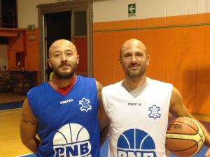 Nella foto Francesco Caciolli e Simone Casciani