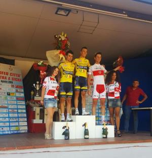 Il Podio del 7° GP Città di Lastra a Signa