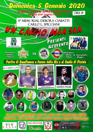 Locandina evento 5 gennaio