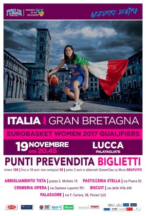 Locandina Evento EuroBasket Women 2017