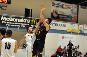 Samuele Vezzani autore di 20 punti (Foto Michele Barneschi)