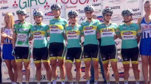 Il Team Inpa Bianchi Giusfredi che ha partecipato al Giro di Toscana