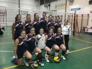 La formazione della Pallavolo Delfino Pescia
