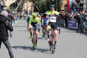 L'arrivo del Gp Marcello Falcone