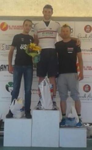 Lorenzo Natali - Team I Cavalieri sul podio