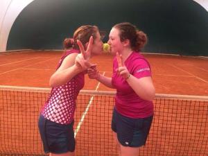 Silvia Papini ed Alessandra Restivo del Tennis Mago Bago 2.0