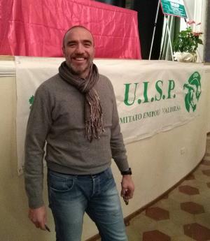 Nella foto Alessandro Scali presidente del Comitato UISP Empoli Valdelsa 