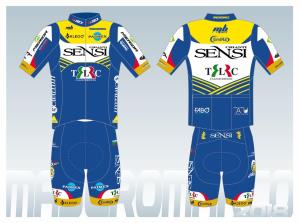 La nuova maglia 2018 del team Mastromarco Sensi Nibali realizzata da MB Sport