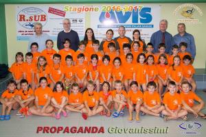 La squadra della Propaganda Giovanissimi (Foto Goiorani)