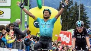 Michele Scarponi - La vittoria al Tour of Alps