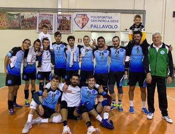 Montebianco Pieve Volley: Serie D maschile corsara a Scarperia, 3/1 per i pievarini