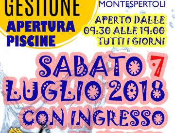 Domani inaugurazione della piscina comunale Il Molino presa in gestione dal Nuoto Valdinievole Domani inaugurazione della piscina comunale Il Molino presa in gestione dal Nuoto Valdinievole
