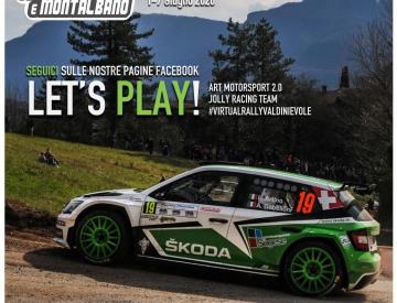 La proposta del 1° Virtual Rally Valdinievole e Montalbano La proposta del 1° Virtual Rally Valdinievole e Montalbano
