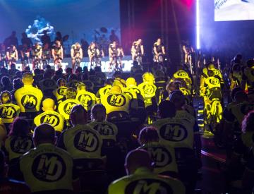 Evento spinning con 800 iscritti al Palaterme Evento spinning con 800 iscritti al Palaterme