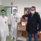Gli Studi Odontoiatrici Buongiorno insieme a Shoemakers Basket donano le mascherine all'Ospedale San Jacopo di Pistoia