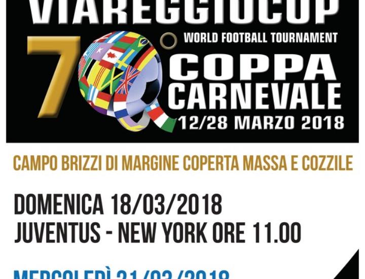 Polisportiva Margine Coperta, al centro sportivo Renzo Brizzi due gare della Viareggio Cup Coppa Carnevale