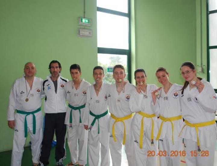 Grandi risultati per i sette atleti dell'Asd Dream-Team Taekwondo del maestro Giacomo Niccolai